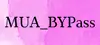 Логотип компанії Майстер мейкапу "MUA_BYPass"