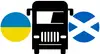 Логотип компанії Вантажно-пасажирські перевезення Україна-Шотландія