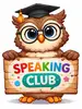 Логотип компанії Курси англійської мови "Speaking Club"