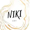 Логотип компанії Студія інтер'єрних картин під замовлення "Art NIKI"