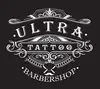 Логотип компанії Тату-барбер "Ultra"