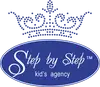 Логотип компанії Дитяча модельна агенція "Step by Step kid's agency"