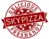 Логотип компанії Доставка піци та суші "Skypizza"