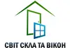 Логотип компанії Світ скла та вікон