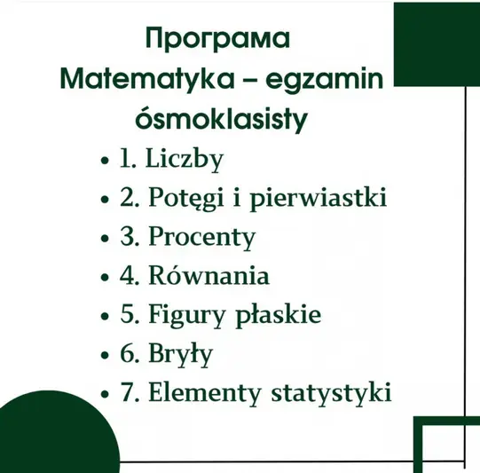 Фото компанії Репетитор з математики за польською програмою