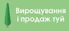 Логотип компанії Вирощування і продаж туй