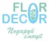 Логотип компанії Салон флористики та декору "Flor Decor"