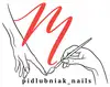 Логотип компанії Курси манікюру. Манікюр
