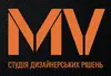Логотип компанії Салон дизайнерських рішень "MV"