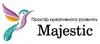 Логотип компанії Простір креативного розвитку "Majestic"
