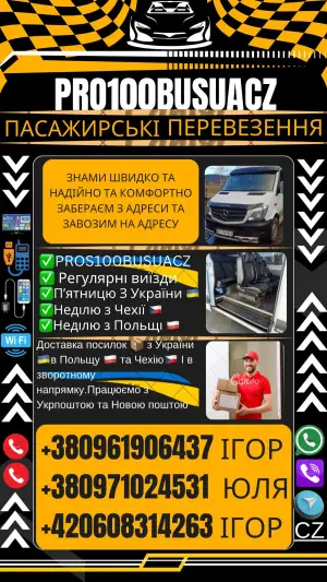 Фото компанії Компанія пасажирських перевезень "PRO100BUSUACZ"
