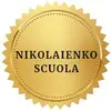 Логотип компанії Школа з вивчення Італійської мови "Nikolaienko Scuola"