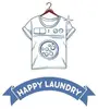 Логотип компанії Хімчистка-пральня "Happy Laundry"