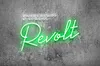 Логотип компанії Revolt Barbershop & Academy