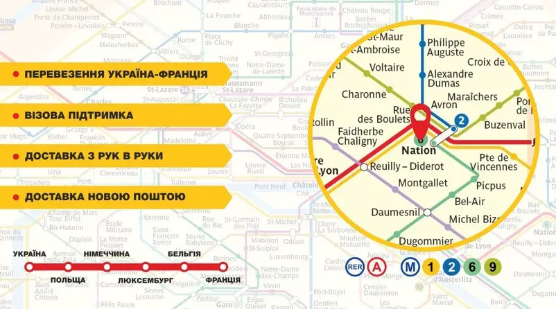 Фото компанії Перевезення Україна-Франція