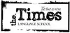 Логотип компанії Школа англійської мови "the Times"