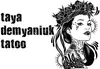 Логотип компанії Taya_demyaniuk_tatoo