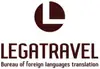 Логотип компанії Компанія юридичних та перекладацьких послуг "Легатревел ІВ"