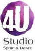 Логотип компанії 4U Dance Studio
