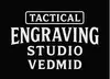 Логотип компанії Tactical Engraving Studio Vedmid