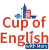 Логотип компанії Cup of English with Mary