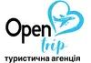 Логотип компанії Турагенція "Open Trip"