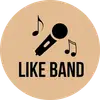 Логотип компанії Студія звукозапису "Like Band"