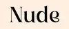 Логотип компанії Nude