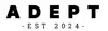Логотип компанії Барбершоп "ADEPT"