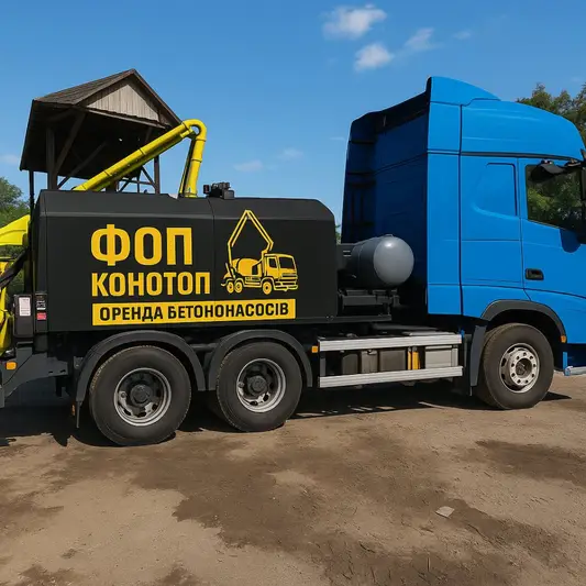 Фото компанії Послуги стаціонарного бетононасоса