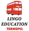 Логотип компанії Мережа шкіл іноземних мов "LINGO EDUCATION"