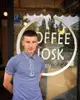 Логотип компанії Coffee kiosk на Русанівці
