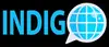 Логотип компанії Онлайн-бюро перекладів "INDIGO"