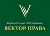 Логотип компанії Адвокатське об'єднання "Вектор права"