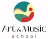 Логотип компанії Художня музична школа "Art.music.school"