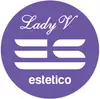 Логотип компанії Центр косметології та лазерної епіляції ESTETICO "Lady V"