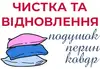 Логотип компанії Ательє чистка пуха та пір'я
