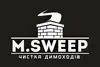 Логотип компанії Компанія з чистки димоходів "M.SWEEP"